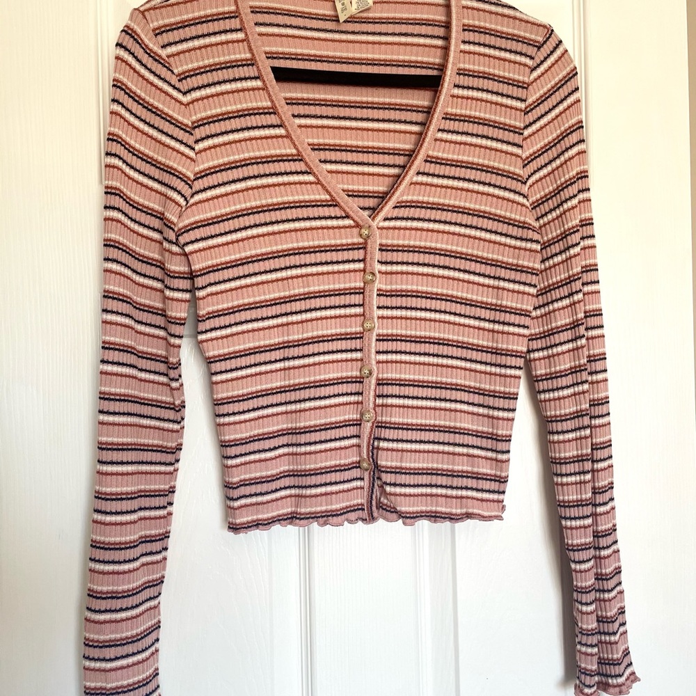 Crop top long sleeve